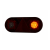 Lampa zespolona tylna z trójkątem odblask. HOR 105, STELLA, diodowa 12/24 V, prawa (6-funkcyjna, przewód okrągły 6x0,5 mm2, długość 2 m)